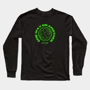 One Way Or Another Flashy Green Long Sleeve T-Shirt